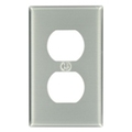 Leviton Receptacle 1 Gang Wallplate 83003